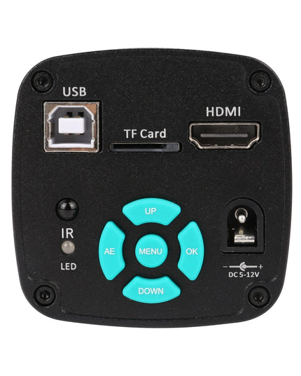 4K Microscope 48MP Digital Microscope For Electronics USB Industrial Cameras HDMI 1-150X Zoom C-Mount Lens Phone Pcb Soldering