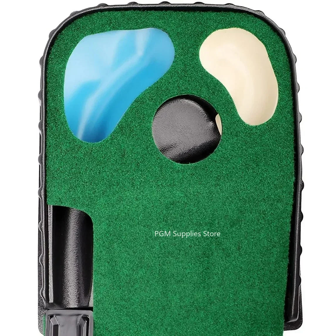 PGM Golf Indoor Putting Mat Putter Trainer Green Carpet Practice Set Ball Return Mats