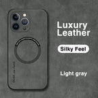 For Magsafe Luxury Leather Shockproof Phone Cases For iPhone 16 15 14 13 12 11 Pro Max 16 Plus Magnetic Wireless Charging Cover
