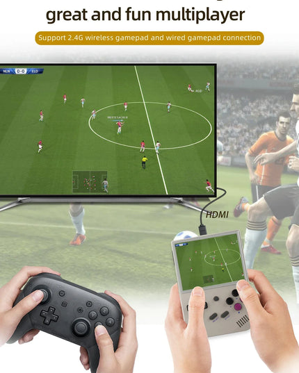 RG35XX Handheld Game Console 3.5 inch IPS Screen Linux System 64G/128G TF Card Built-in 5470+ Games Miyoo Handheld Game Player
