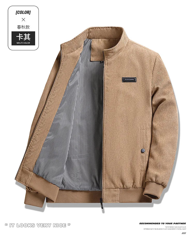 Winter Jacket Men's Thermal Jacket Men's Cold-proof Clothes Casual Outdoor Fattening Large Size Tooling Top Men's New Models