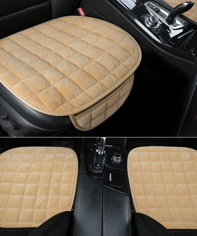 Universal Winter Warm Car Seat Cover Cushion Anti-slip Front Chair Seat Breathable Pad Car Seat Protector Seat Covers for Cars