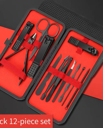 Nail Clipper Set Set Convenient Beauty Tools Nail Clipper Manicure Nail Trimmer Pedicure Knife Ear Peeling Knife Nail Manicure T
