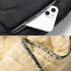 Down Pants Casual Men Pants Thickened Fleece Pants Loose Sportswear Winter Warm Clothes Men Casual Clothes