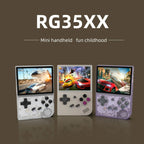 RG35XX Handheld Game Console 3.5 inch IPS Screen Linux System 64G/128G TF Card Built-in 5470+ Games Miyoo Handheld Game Player
