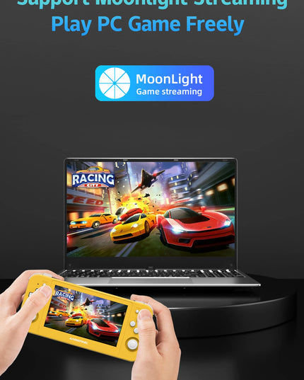 ANBERNIC RG505 Handheld Game Console 4.95″ OLED Touch Screen Android 12 OS Portable Video Game Console Hall Joyctick OTA Update