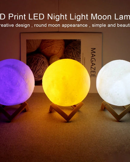 Book Light LED Moon Light Galaxy Light, Moon Night Light, Girl, Boy, Child Birthday Gift, Bedroom Decoration Indoor lighting