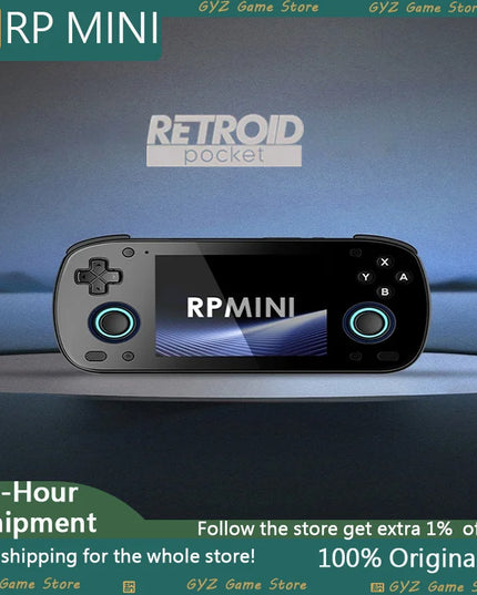 In Stock Retroid Pocket MINI SD865 6+128G RPMINI 3.7 Inch OLED HD Screen Android Portable Pocket Handheld Gaming Console Custom
