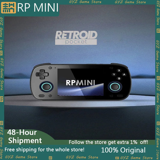 In Stock Retroid Pocket MINI SD865 6+128G RPMINI 3.7 Inch OLED HD Screen Android Portable Pocket Handheld Gaming Console Custom