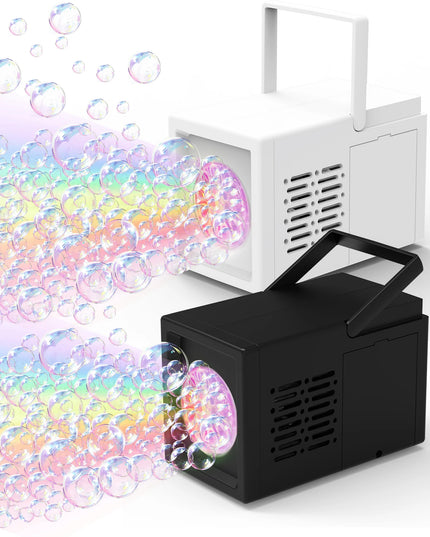 10 hole fully automatic bubble blowing handheld electric bubble machine toy outdoor birthday without battery and bubble water