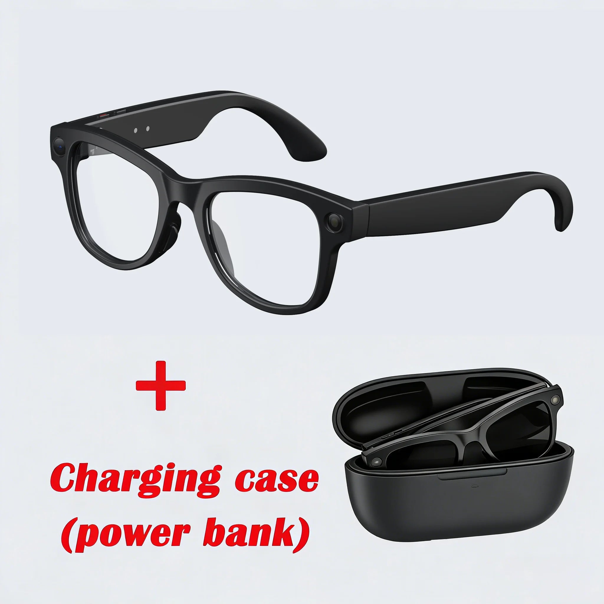 Smart Glasses HD Photo Video Open AI Record Translation Touch Photochromic Lenses Bluetooth Call Music Multifunction Glasses