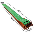Golf Putting Set Putting Green Indoor Newly Office Golf Practice Putting Mat With Automatic Ball Return Track For Mini Games