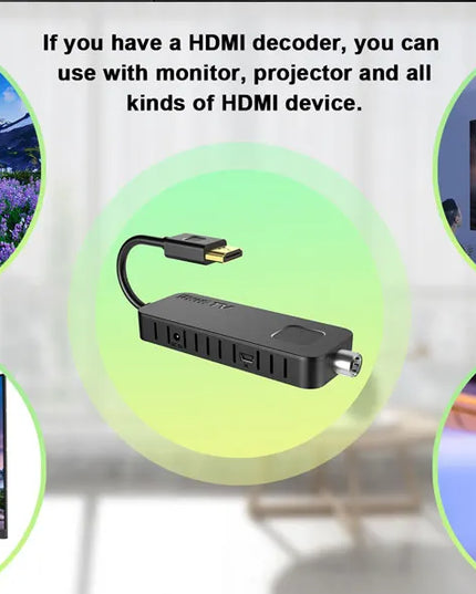 UBISHENG U3mini DVB T2 DVB C Digital TV Decoder HD Free TV Channels 7Days EPG TV Tuner for Spain France Itlay Columbia ect
