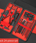 Black 24-piece set
