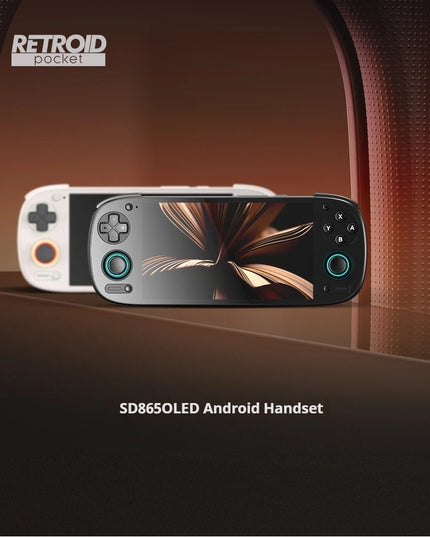 In Stock Retroid Pocket 5 SD865 8+128G RP5 5.5 Inch OLED HD Screen Bluetooth 5.1 Android Pocket Handheld Gaming Console Custom