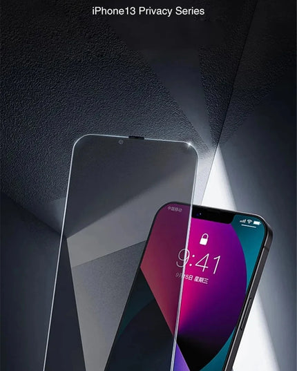 Anti-Spy Glass For iPhone 16 15 14 13 Pro Max Privacy Screen Protectors & Camera Protection Film For iPhone15 12 11 Pro mica