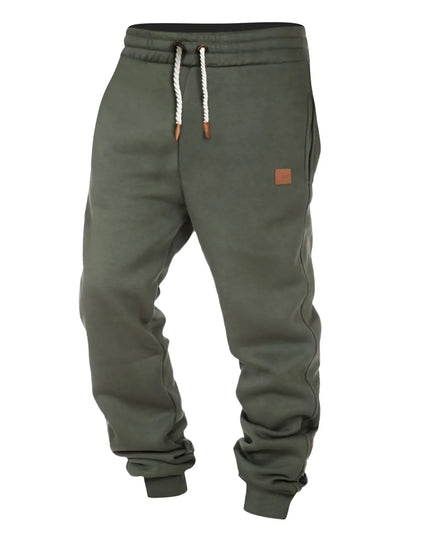 Autumn Winter Men Trainning Pants Fitness Solid Color Casual Pocket Sport Work Casual Trouser Male Jogging Running Pants 2024