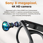 Smart Glasses HD Photo Video Open AI Record Translation Touch Photochromic Lenses Bluetooth Call Music Multifunction Glasses