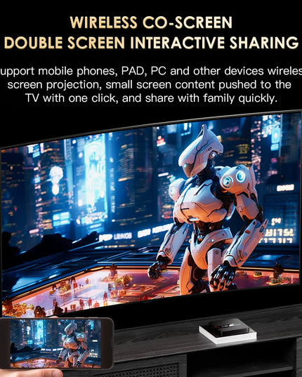 H20PRO Android TV Box Android 10.0 2GB 16GB 2.4&5G WIFI 4K Media Player TV Box Android Play Store Very Fast 1080P Set Top Box