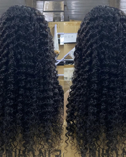 30 Inch Water Wave Glueless Wig Human Hair Ready To Wear 6X4 Glueless Wigs Human Hair Brazilian Human Hair Wigs PreCut For Women
