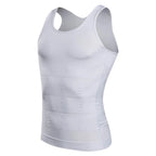 Mens Slimming Body Shaper Shapewear Abdomen Compression Shirt to Hide Gynecomastia Moobs Workout Tank Tops Undershirts