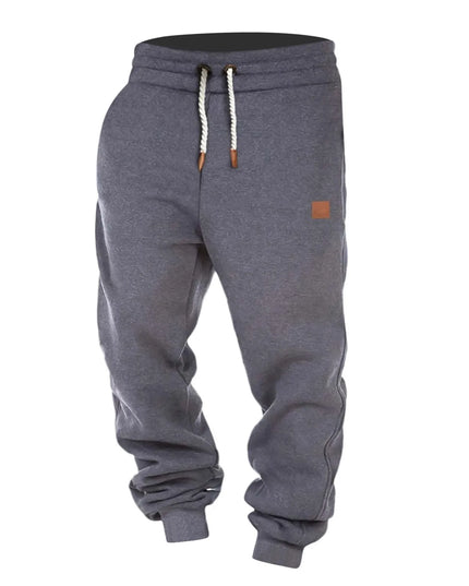 Autumn Winter Men Trainning Pants Fitness Solid Color Casual Pocket Sport Work Casual Trouser Male Jogging Running Pants 2024