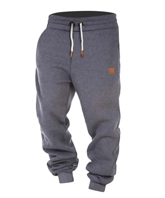 Autumn Winter Men Trainning Pants Fitness Solid Color Casual Pocket Sport Work Casual Trouser Male Jogging Running Pants 2024
