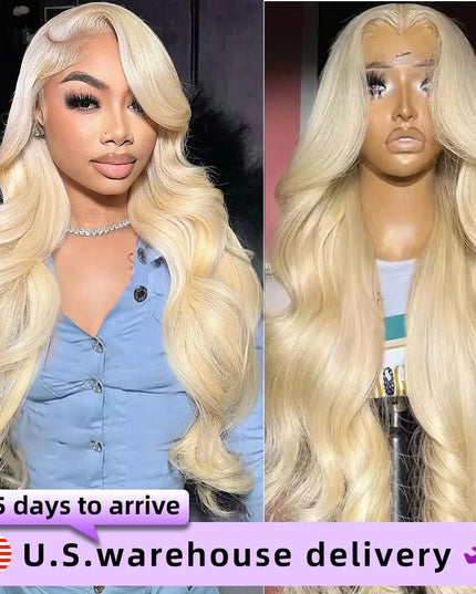 Body Wave 613 Hd Lace Frontal Wig 13x6 Human Hair Wigs 13x4 Transparent Lace Honey Blonde Glueless Wigs For Women 180 Density