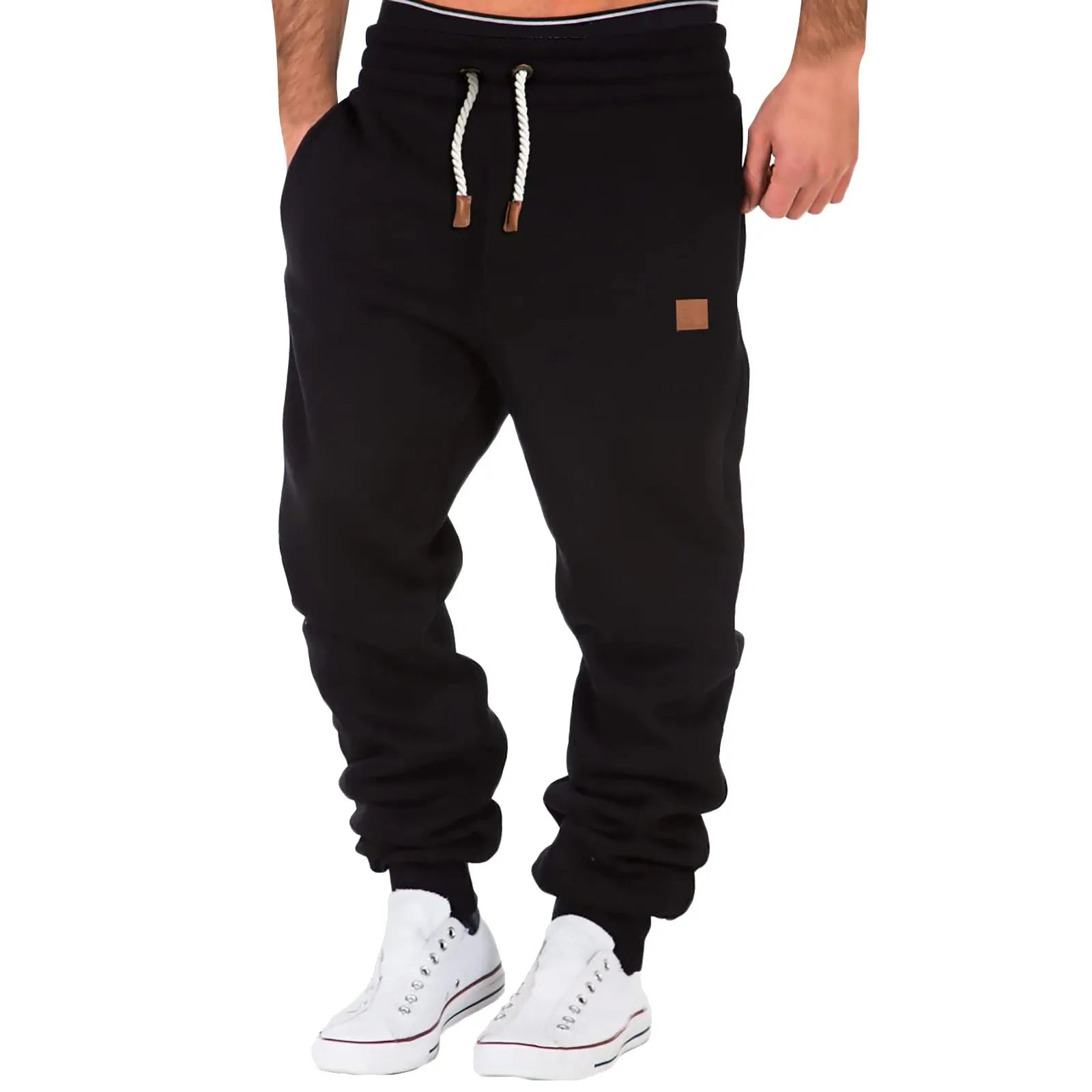 Men's Winter Warm Thermal Trousers Casual Athletic Fleece Pants Jogging Pants Men Sport Discovery Channel Pants Hot Overalls