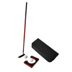 Portable Mini Golf Equipment Practice Kit Gift Set with Detachable Golf Putter Set Hand Indoor Golf Training Aid Kit