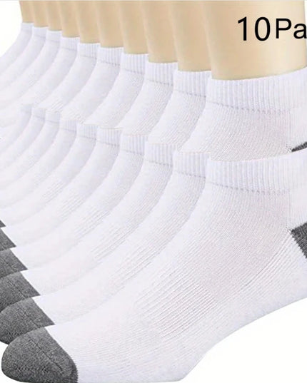 5Pairs Breathable Cotton Sports Stockings Men Bamboo Fiber Autumn and Winter Men Socks Sweat Absorption Deodorant Business Sox