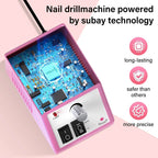 YIKOOLIN Electric Nail Drill Machine Nail File Drill Set Kit for Acrylic Nails Gel Nail Nail Art Polisher Sets Home Use