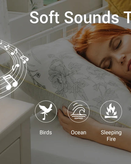 Colsur 15W Wireless Charger Bluetooth Speaker Alarm Clock, Sunrise Simulation Adjustable LED Night Light Alarm Clock Function