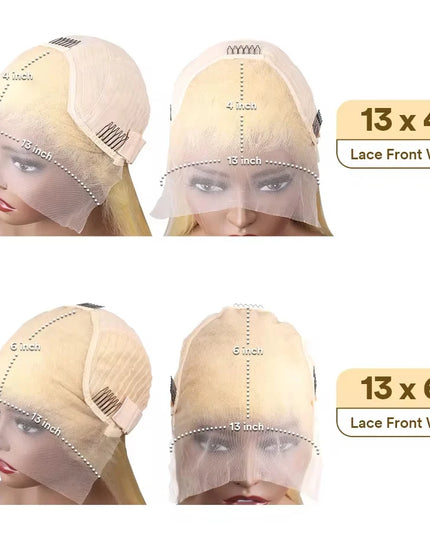 Body Wave 613 Hd Lace Frontal Wig 13x6 Human Hair Wigs 13x4 Transparent Lace Honey Blonde Glueless Wigs For Women 180 Density