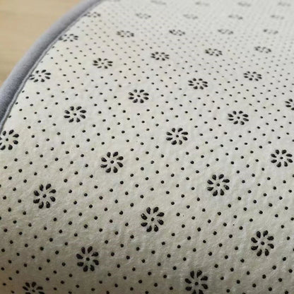 Thickened flannel kitchen floor mats absorbent oil non-slip mats long strips of dirt-resistant carpets entrance door mats