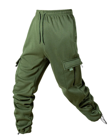Men's Joggers Pants Loose Drawstring Long Pants Men Multi-pocket Sweatpants Casual Cargo Trousers For Men Fitness