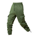 Men's Joggers Pants Loose Drawstring Long Pants Men Multi-pocket Sweatpants Casual Cargo Trousers For Men Fitness