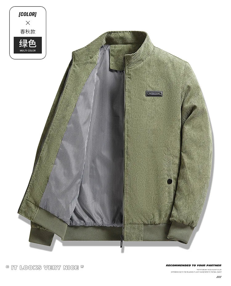 Winter Jacket Men's Thermal Jacket Men's Cold-proof Clothes Casual Outdoor Fattening Large Size Tooling Top Men's New Models