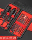 Black 10-piece set