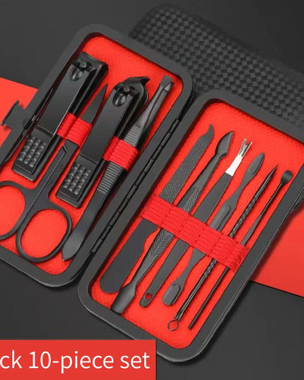 Nail Clipper Set Set Convenient Beauty Tools Nail Clipper Manicure Nail Trimmer Pedicure Knife Ear Peeling Knife Nail Manicure T