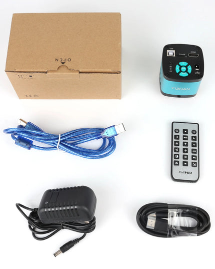 4K Microscope 48MP Digital Microscope For Electronics USB Industrial Cameras HDMI 1-150X Zoom C-Mount Lens Phone Pcb Soldering