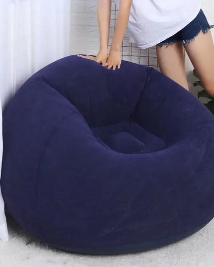 Large Lazy Inflatable Sofa Chairs PVC Lounger Seat Bean Bag Sofas Pouf Puff Couch Tatami Living Room Supply
