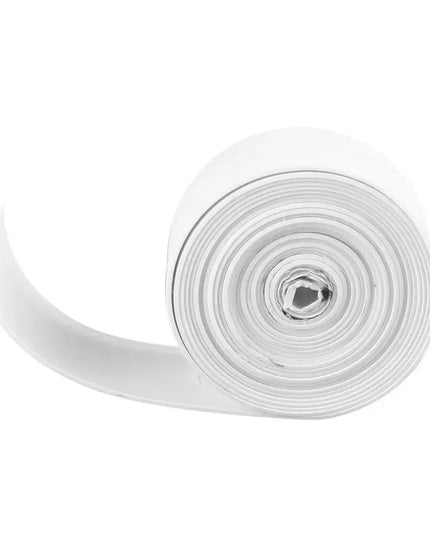 1m/3.2m PVC Waterproof Sealing Tape for Bathroom Sink, Shower, Bathtub and Toilet - Self Adhesive Wall Sticker