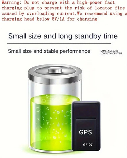 GPS Tracker Strong Magnetic Car Tracking Anti-Lost Anti-Theft Equipment Mini Portable Precise Positioning GPS Locator