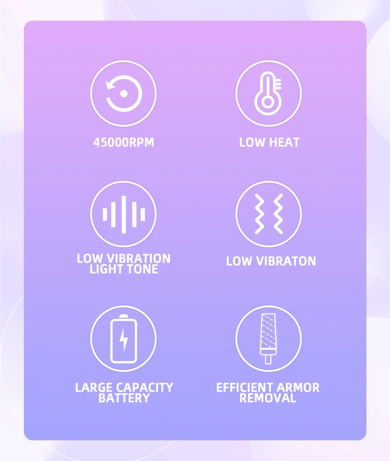 Professional Nail Drill Machine Set 45000RPM Rechargeable Portable Electric Nail File for Manicure Acrylic Gel Nails Salon Tools