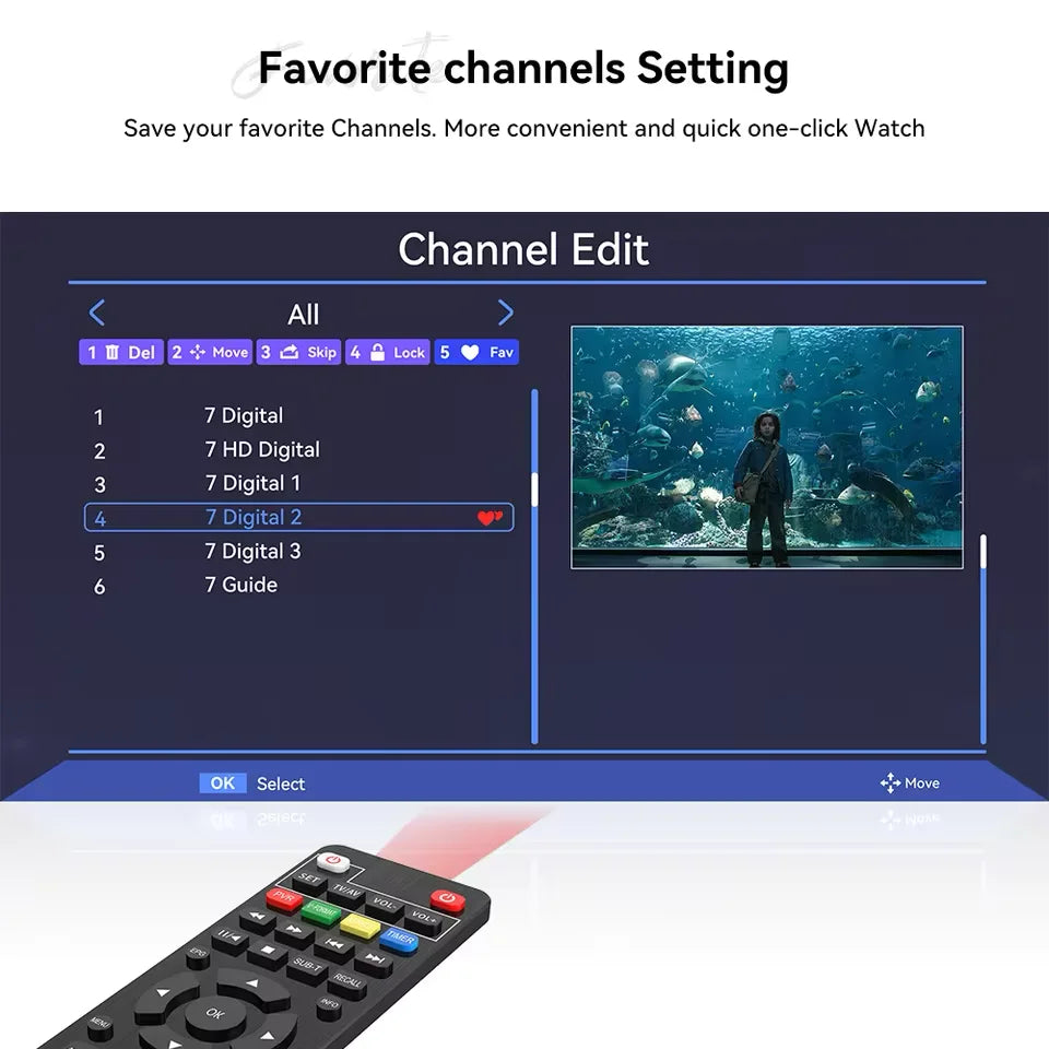 Dluxury U8mini Digital DVB T2 DVB C TV Decoder Set top box Support Free TV Channels 7Days EPG for Spain France Itlay ect