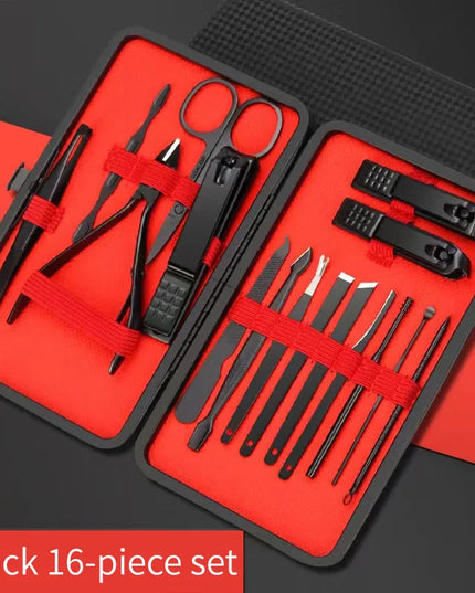 Nail Clipper Set Set Convenient Beauty Tools Nail Clipper Manicure Nail Trimmer Pedicure Knife Ear Peeling Knife Nail Manicure T