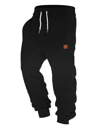 Autumn Winter Men Trainning Pants Fitness Solid Color Casual Pocket Sport Work Casual Trouser Male Jogging Running Pants 2024