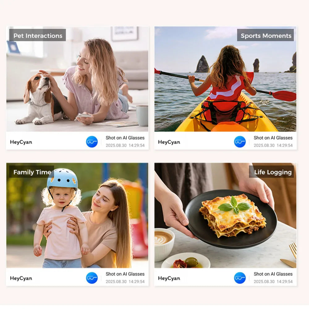 Smart Glasses HD Photo Video Open AI Record Translation Touch Photochromic Lenses Bluetooth Call Music Multifunction Glasses