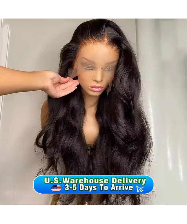 250 Density 30 40 Inch 13x6 Transparent HD Lace Frontal Body Wave Wigs Human Hair Remy 13x4 Lace Front Wig For Black Women